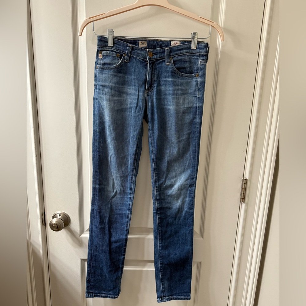AG Adriano Goldschmied Women’s Stilt Cigarette Jeans - Blue - 26R